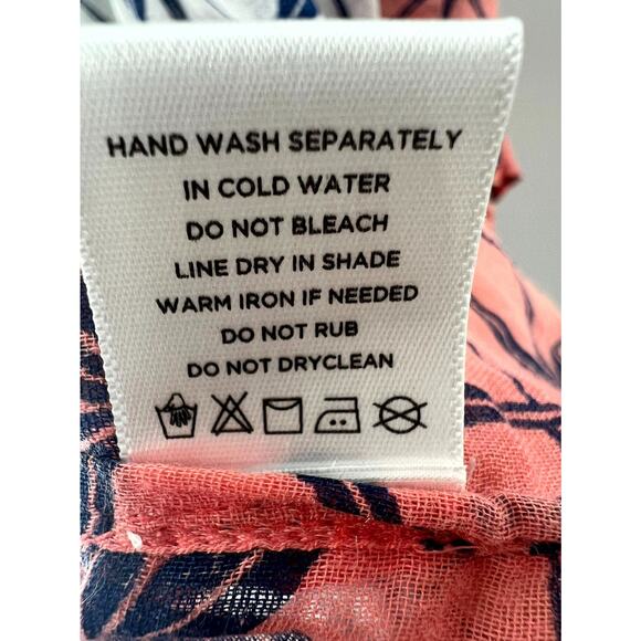 Roberta Roller Rabbit Women's Multicolor Cotton Geometric Swim Coverup One Size - Picture 5 of 8